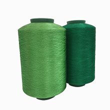 FDY polyester BR Satin triobal bright dyed yarns  for  label weaving